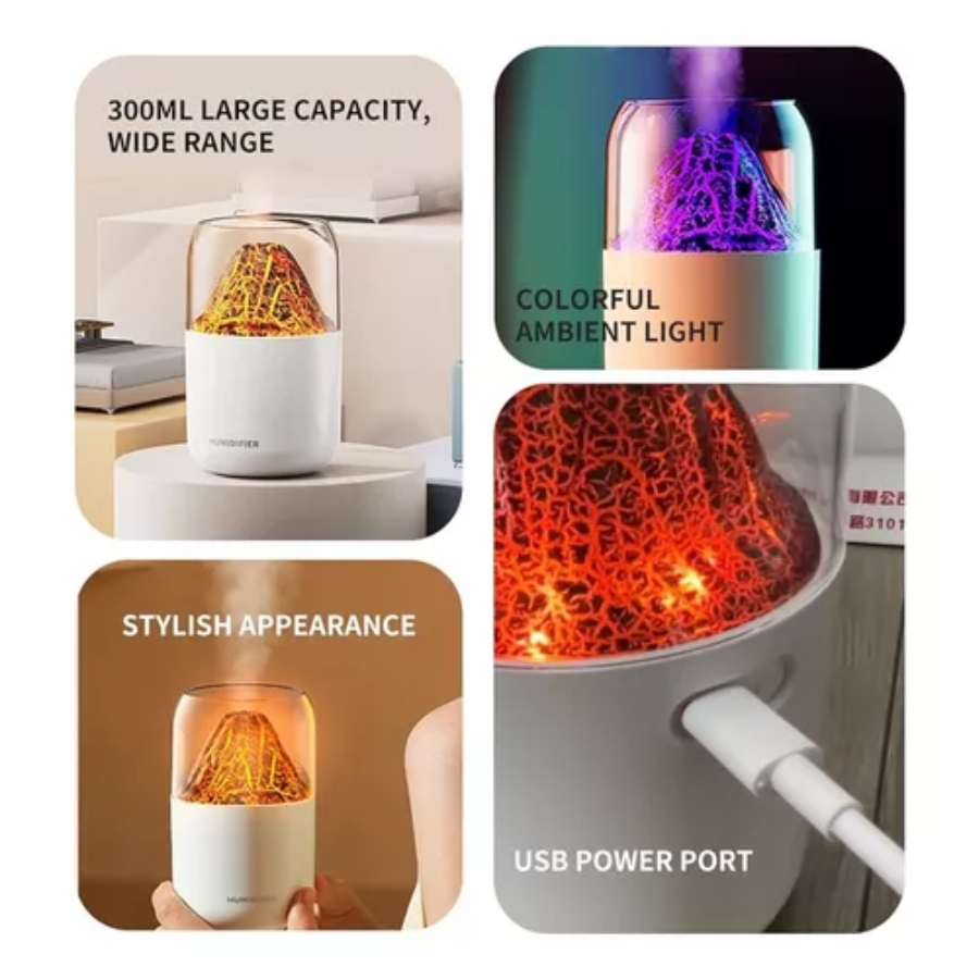 Miniatura 2 de Mini Humidificador Volcan Y10 Portatil